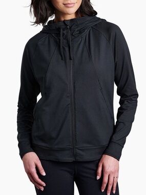 Kuhl Women's Bliss Hoody Black Full-Zip Jacket NWT Retails $129